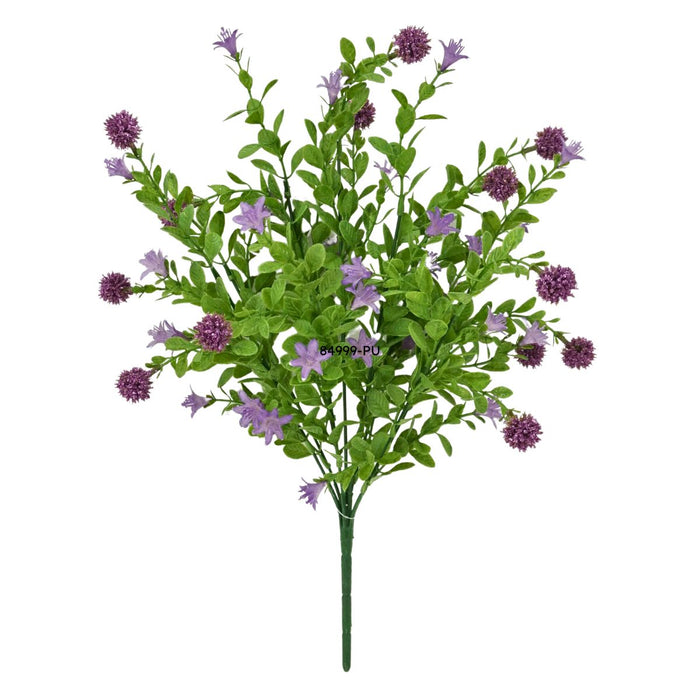 Purple Thistle Bush with 9 Stems 84999-PU