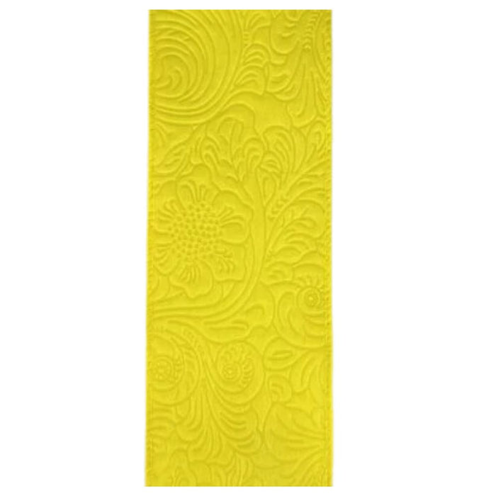 984240-22-daffodil-yellow-embossed-ribbon