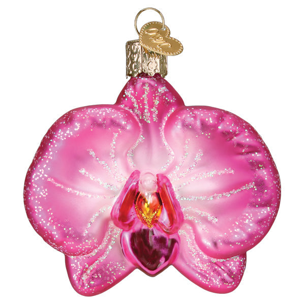 Orchid Ornament Old World Christmas 36310