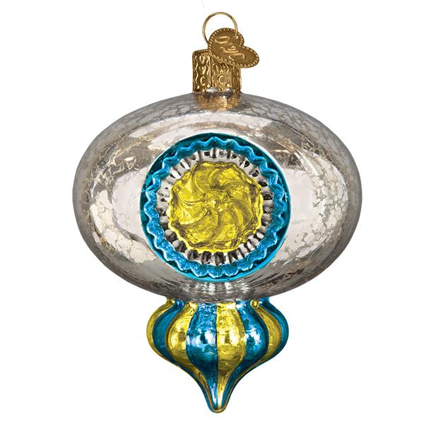 Shiny Mercury Reflection Old World Christmas Ornament 51507