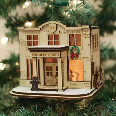 Polar Precinct #25 GC135 Old World Christmas Ornament 80032