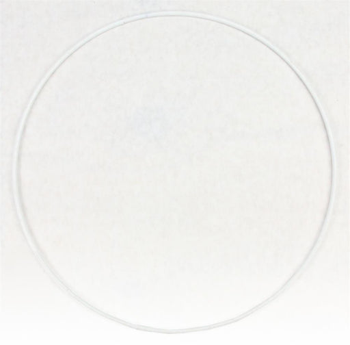The 12"Dia Wire Ring (5Mm) White MD081327 is displayed flat on a plain, light background.