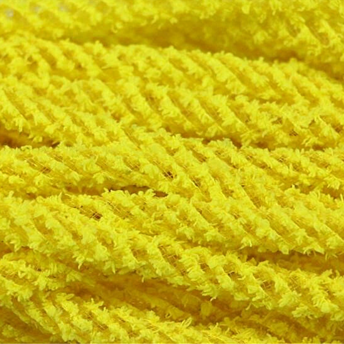 Close-up view of Deco Flex Tubing Gold Snowdrift RE322408, arranged in parallel to showcase its sparkling gold textured surface—ideal for adding shimmer to your gold craft supplies collection.