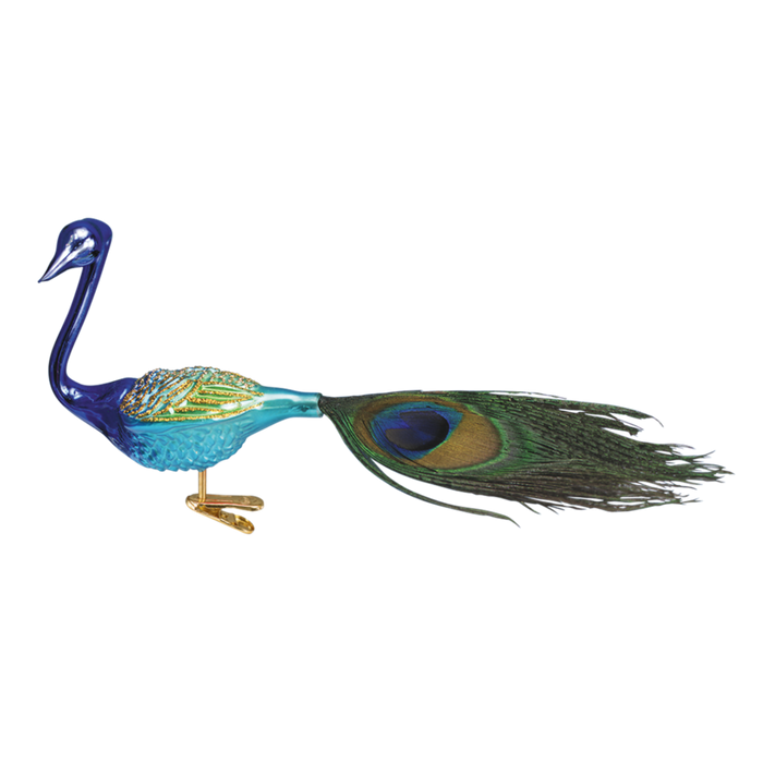 Magnificent Peacock 18002 Old World Christmas Ornament