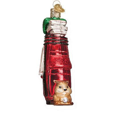 Golf Bag 44077 Old World Christmas Ornament