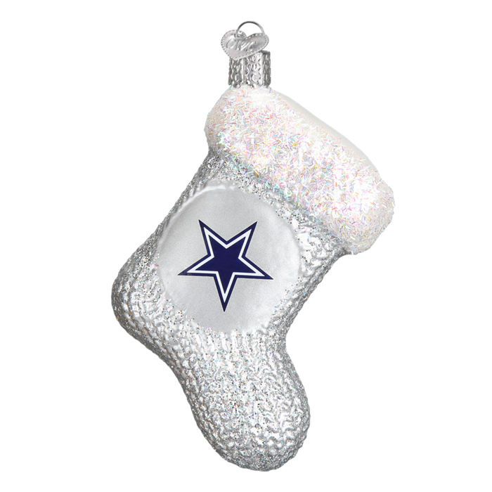 Dallas Cowboys Stocking 70908 Old World Christmas Ornament