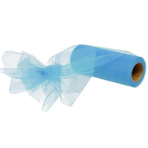 6" Teal Nylon Tulle RC126636.