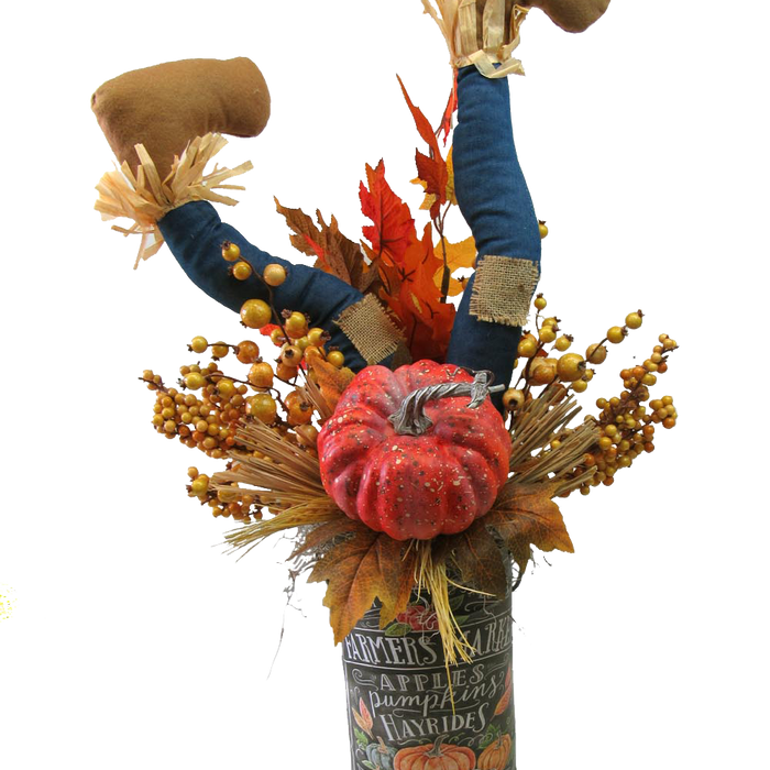 RAZ Autumn Market Bucket Arrangements Tutorial