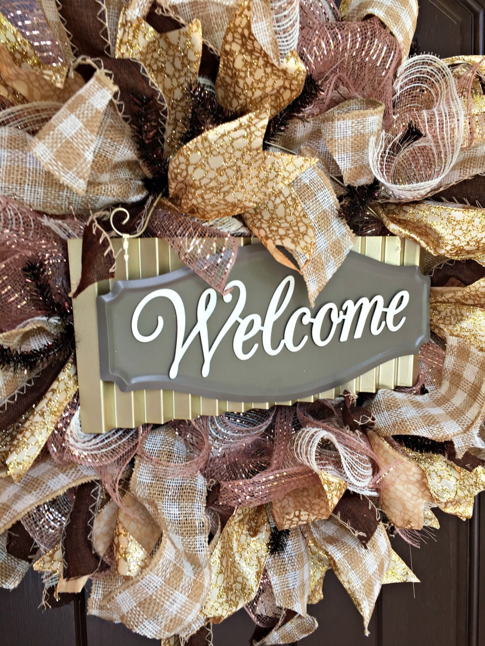 2017 Rose Gold Welcome Wreath Tutorial