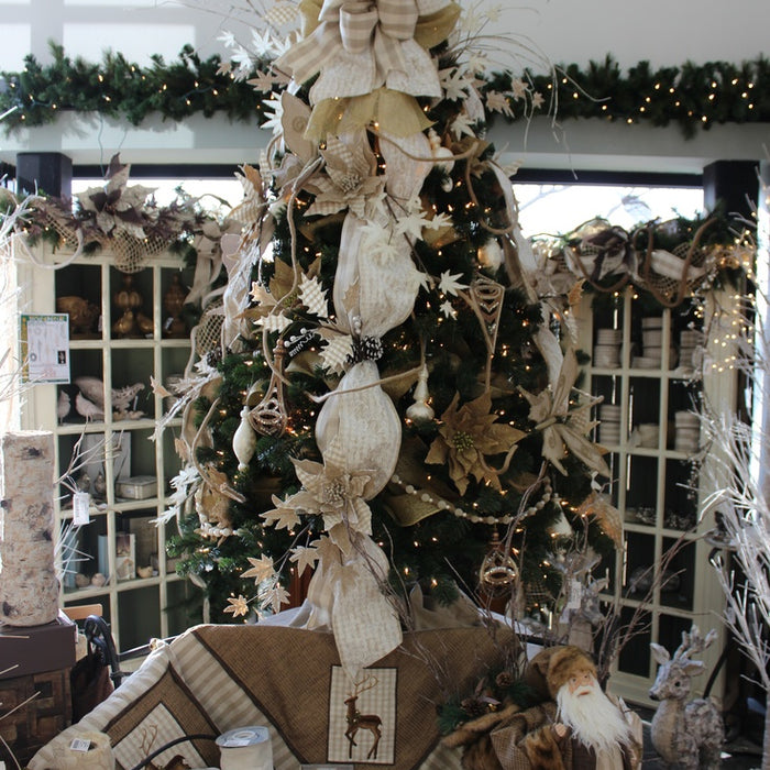Vintage Romance Decorated Christmas Tree by Craig Bachman Imports