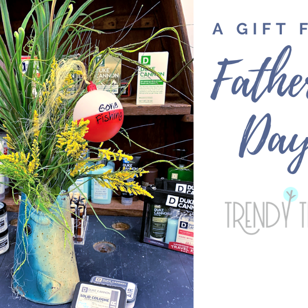 Gone Fishing Father's Day Floral Tutorial