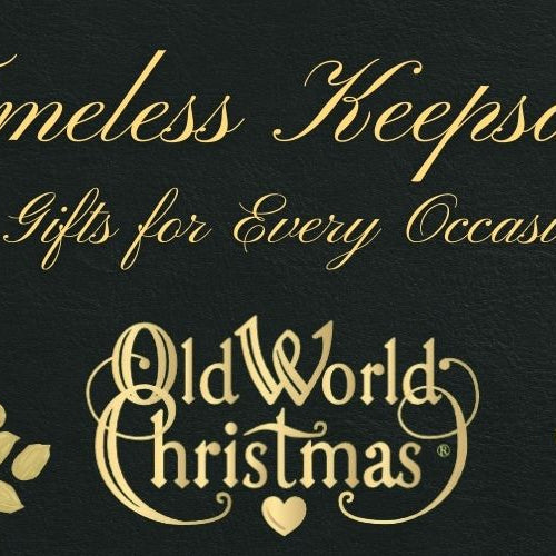 old world Christmas collectible keepsake Christmas ornaments at Trendy Tree