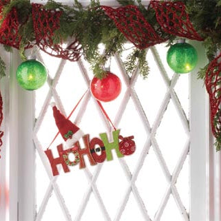 RAZ Christmas Window Decoration