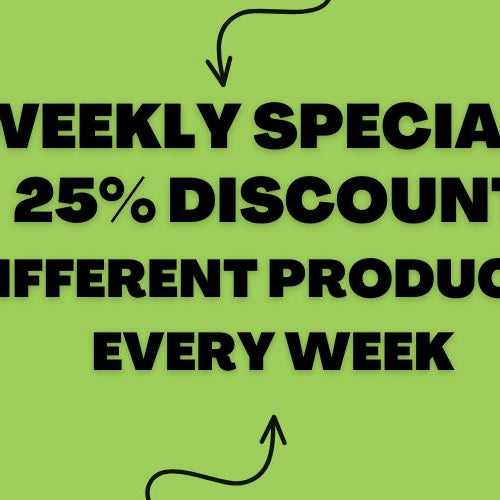 weekly special at trendy tree this week is ribbon