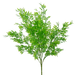 The 22 Green Plastic Mini Boxwood Bush with 9 Stems (13536GN) features many small, narrow leaves on several thin stems, and is shown against a plain white background.