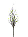 The 33 Green Blooming Leaf Branch (Product: 2140096GR) features a bare tree branch with small green buds on its twigs, set against a plain white background, hinting at an imminent transformation.