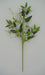 The 26 Purple Berry Spray 40207-PU showcases vibrant green leaves and an array of striking purple and white berries, all set elegantly against a plain white background.