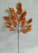 The 32 Orange Seed Eucalyptus Spray 40319-OR features multiple stems with orange-brown, elongated leaves clustered together, shown against a plain white background.