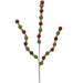 red green white curly ball spray