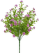 The 17 Filler Bush Fuschia, item 82396-FU, includes artificial green stems accented with lush leaves and vibrant fuchsia pink flower clusters.
