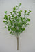 A 19 Plastic Bush with 7 stems (84063) features a realistic artificial green plant branch on a plain white background, adorned with numerous small, vibrant green leaves.