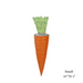 The Assorted Orange Metal Carrot Wall Bucket 4411207 is a small, cone-shaped planter resembling a carrot, with green top details, measuring 20x5 inches. Its a charming decor addition and pairs well with our Orange Assorted collection for a vibrant display.