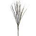 The 40 Green Wrapped Twig Spray MT25620 features thin, dry brown twigs with some curved and wispy branches, subtle green accents, and is displayed isolated against a white background.