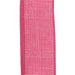 2.5"X10Y Pink Poly Linen Ribbon X314840-03