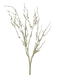 The 31 Natural Snow Ice Twig Spray with two stems, model 82323Nat, features a bare, leafless branch with multiple smaller twigs stretching upward against a plain white background.