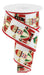 A 2.5X10Yd Nutcracker ribbon spool (RGC156827) in white with red, green, blue, and black accents features colorful nutcracker designs.
