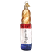 The Baguette Bread 32312 Old World Christmas Ornament is a hand-painted glass decoration shaped like a baguette in a clear bag with “Baguette” on front, featuring red, white, and blue glitter accents inspired by the French flag.